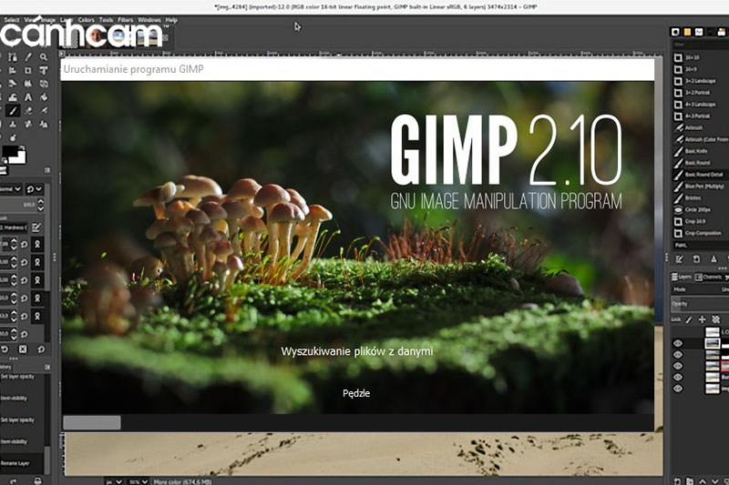 Phần mềm thiết kế web GIMP